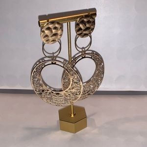 Hollow Drop Earrings